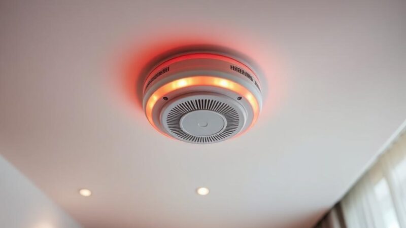 como funciona un detector de humo